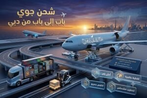 شحن باب إالى باب دبي