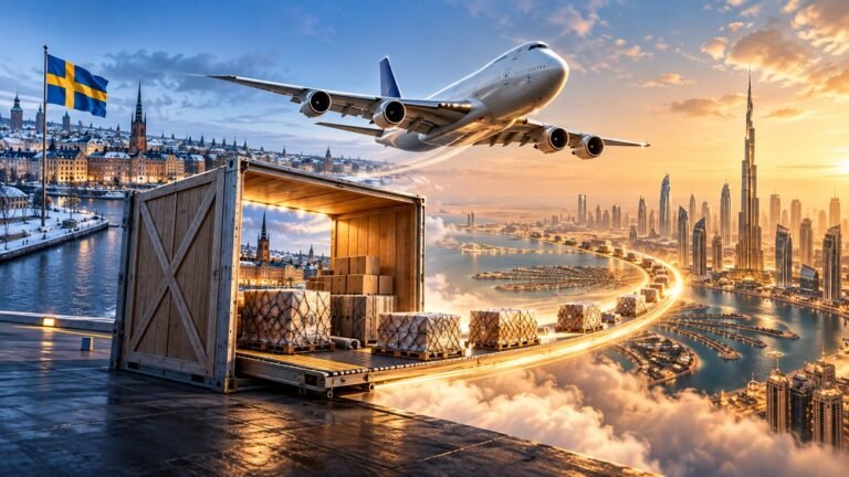 Air Freight from Sweden to Dubai